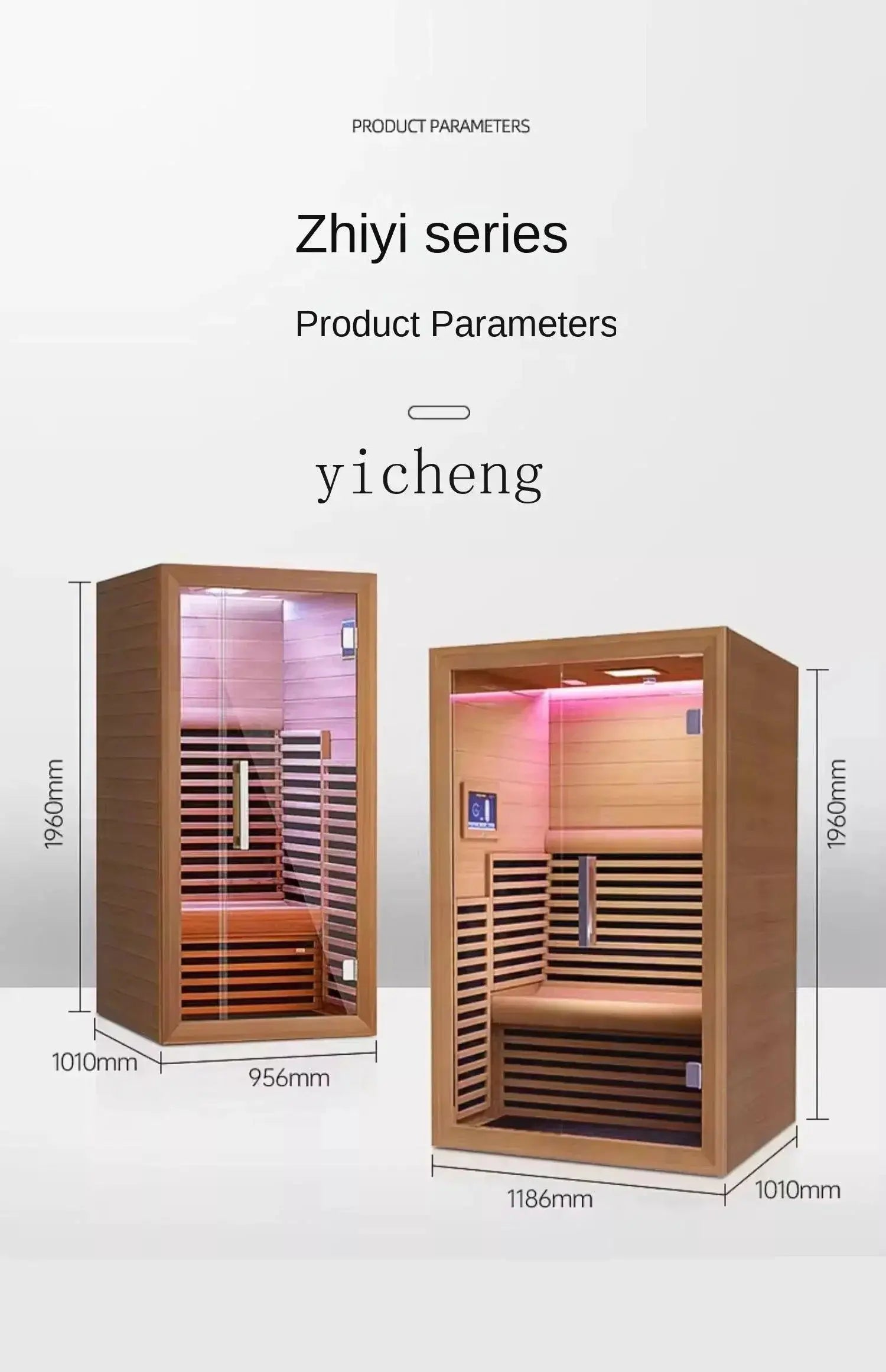 ZK Infrared Physio Sauna for Home Wellness and Detox