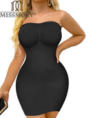 Strapless Seamless Bodysuit Shapewear for Tummy Control