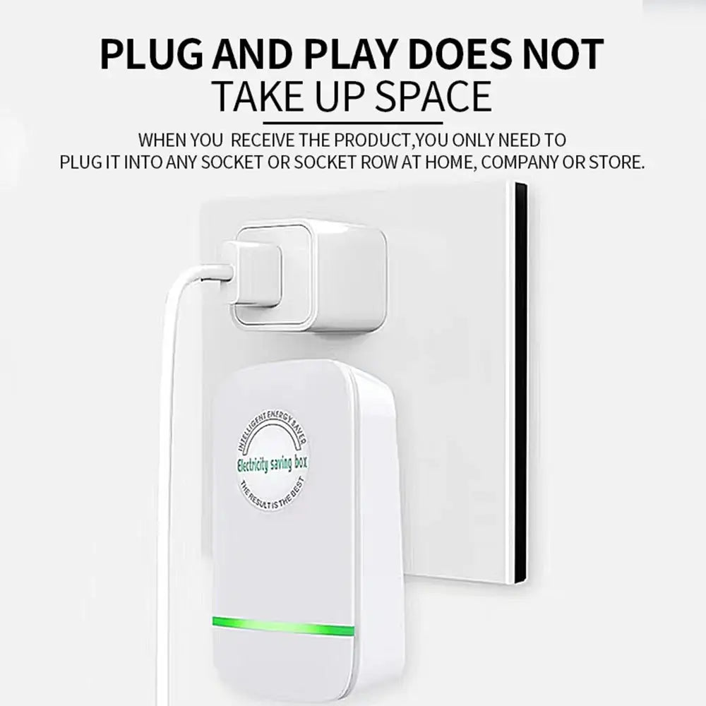Pro Power Save Electricity Energy Saver 90V-250V Home Office Electricity Saving Box US/EU/UK Plug Stable Voltage Power Saver