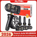 Autel MX-Sensor TPMS Sensors 2in1 315MHz + 433MHz Frequencies Press-in Tire Replacement Autel Sensor Work with TS501 Pro TS508WF