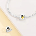 Sterling Silver Constellations Charm Golden