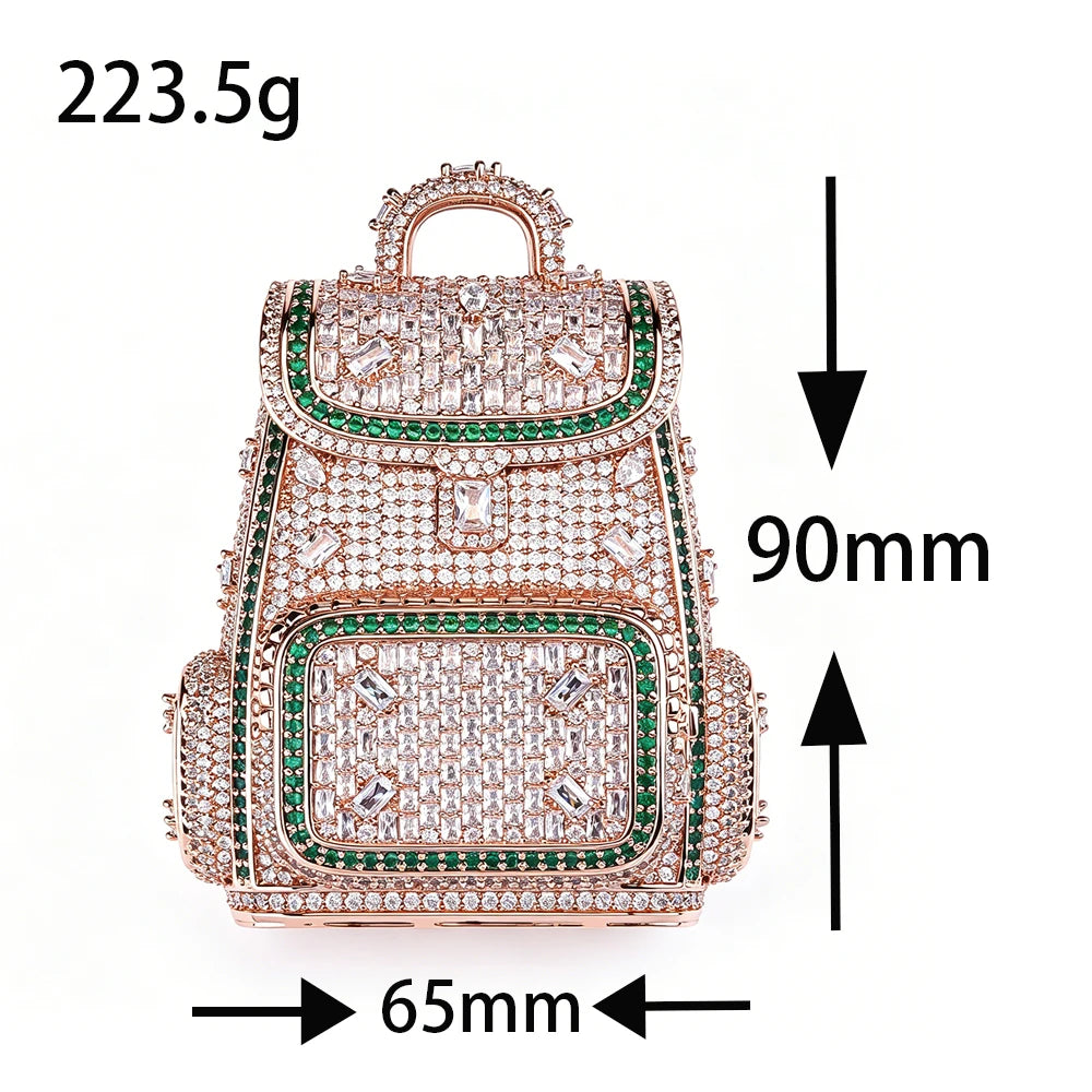 K Rose Gold Plated Backpack