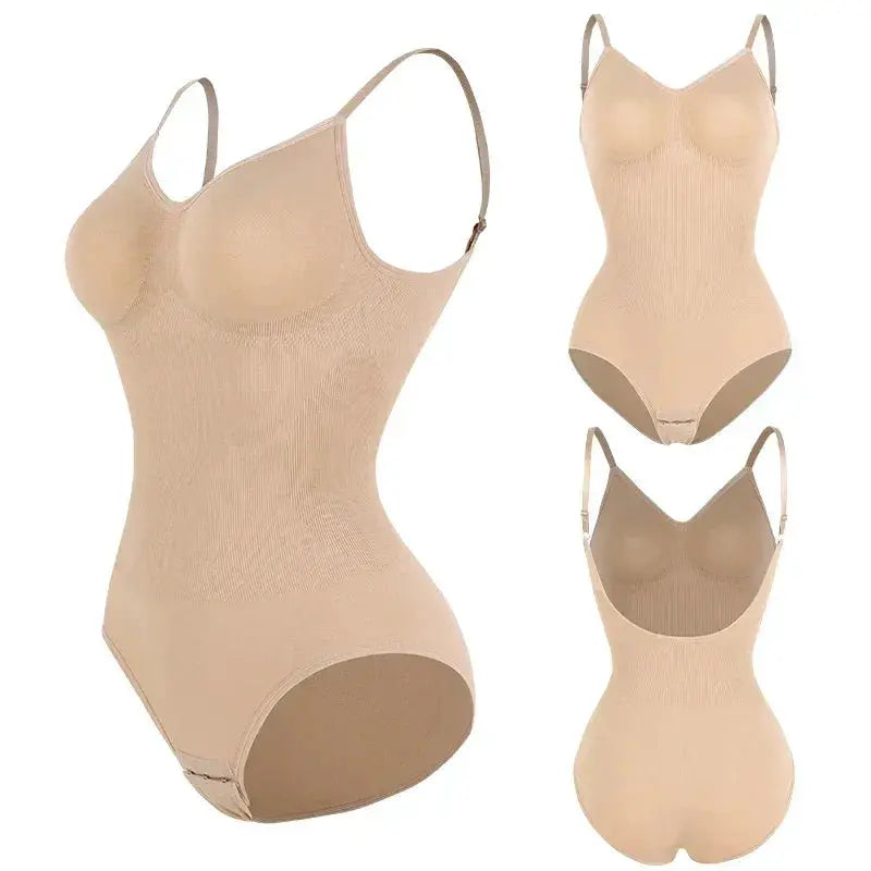 Backless Shapewear Bodysuit for Women Seamless Tummy Control