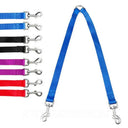 Double Twin Dog Leash Coupler for Walking Two Dogs Nylon Lead