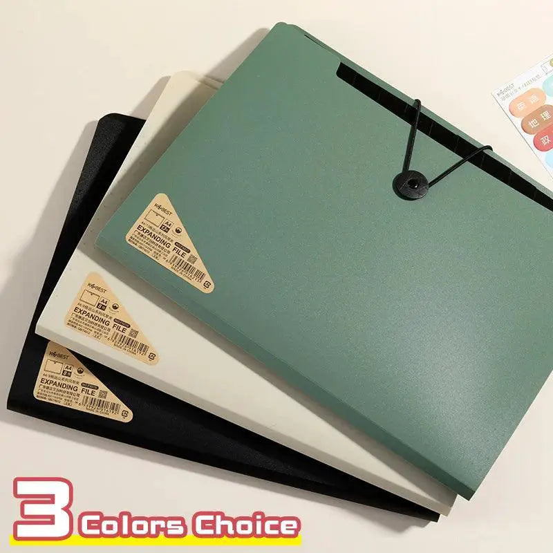 5 8 13 Layers A4 File Folder Storage Bag Office Supplies