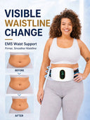 Slimming Machine for Women, Electric Abdominal Fat Burner, Anti-Cellulite Massage Belt, Body Shaping & Belly Fat Removal