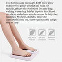 Leg Automatic Dredging Tool New Foot Foot Massage Machine Massage Pulse Meridian Foot EU Heating