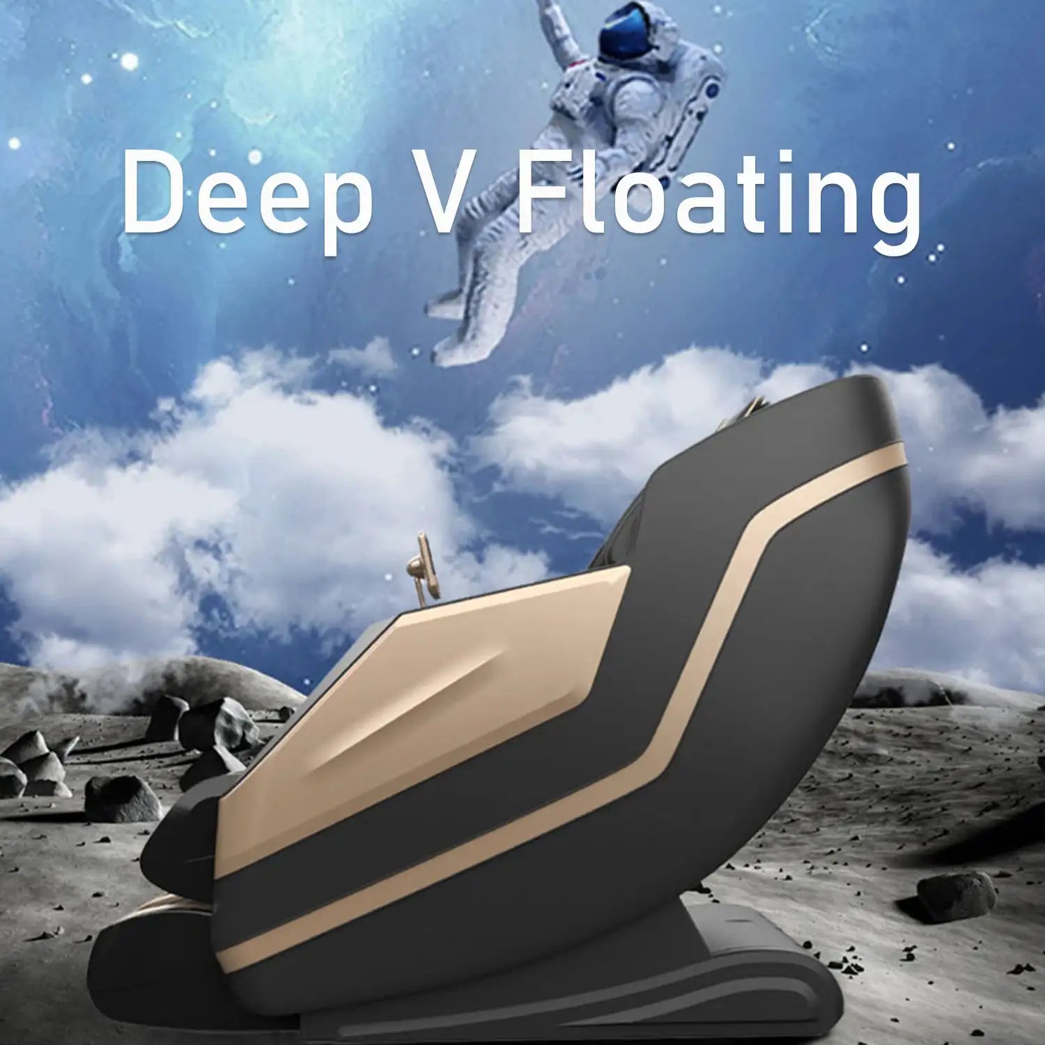 Full Body 4D Massage Chair Zero Gravity Shiatsu Kneading Foot Massage Back Heating Multi Modes Electric Recliner Sofa For Home P
