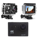 4K Action Camera For Outdoor Use Waterproof Helmet Mount
