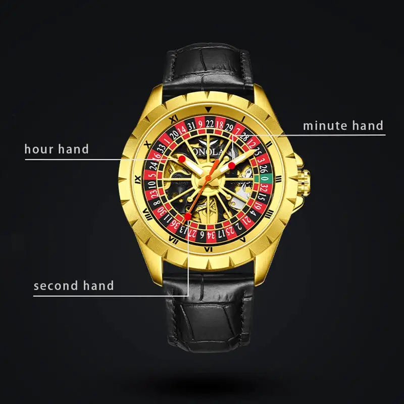 Onola Men Mechanical Roulette Watch — product image 4