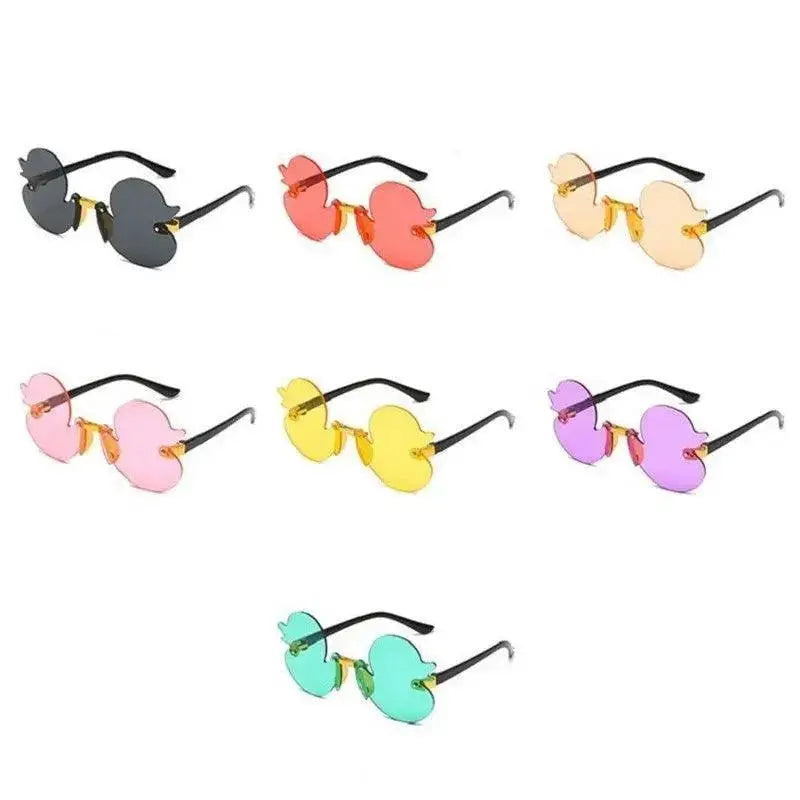 Cartoon Duck Shaped UV Protection Sunglasses For Kids