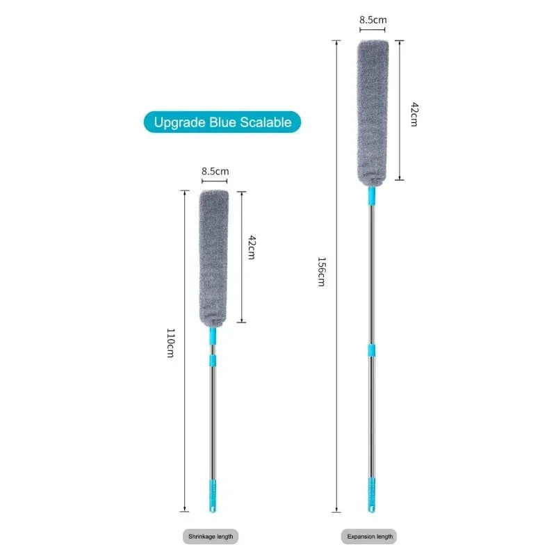 Telescopic Long Handle Mop Dust Brush Detachable Duster