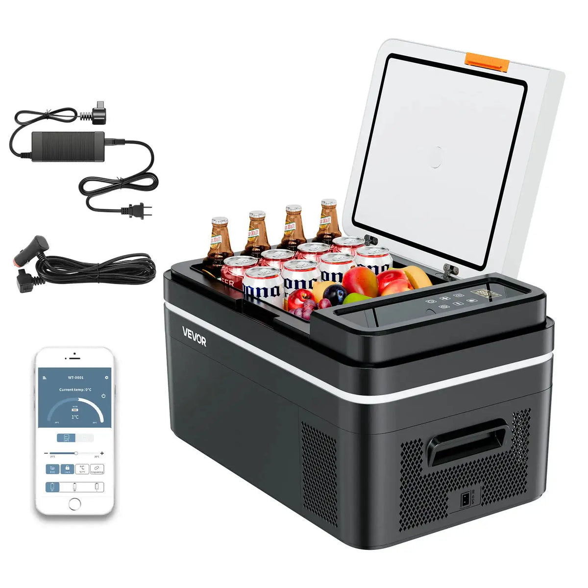 Succebuy Portable Car Cooler Refrigerator Electric Compressor DC — product view 12