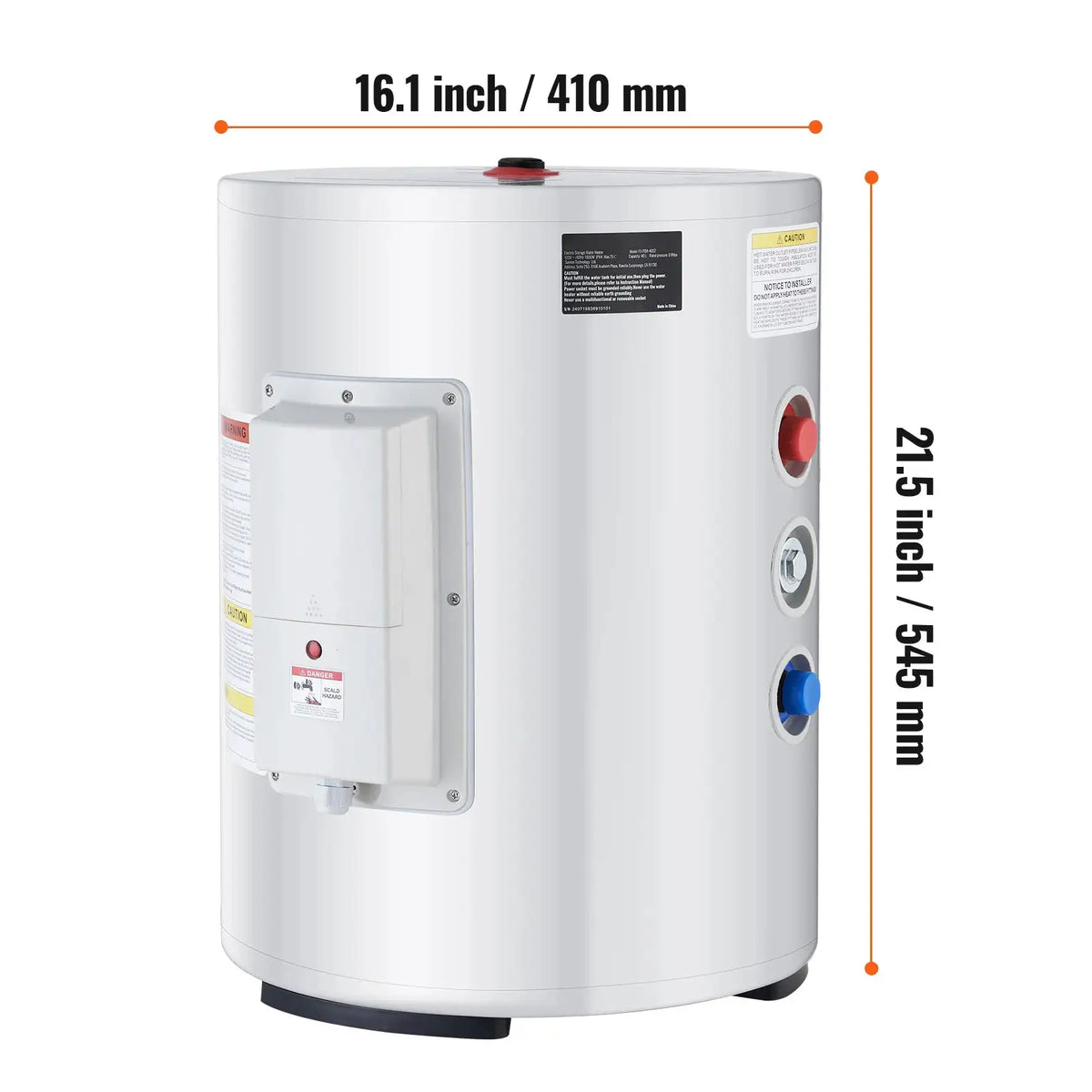 SucceBuy Electric Water Heater Tank Instant Hot Water Heater — product view 8