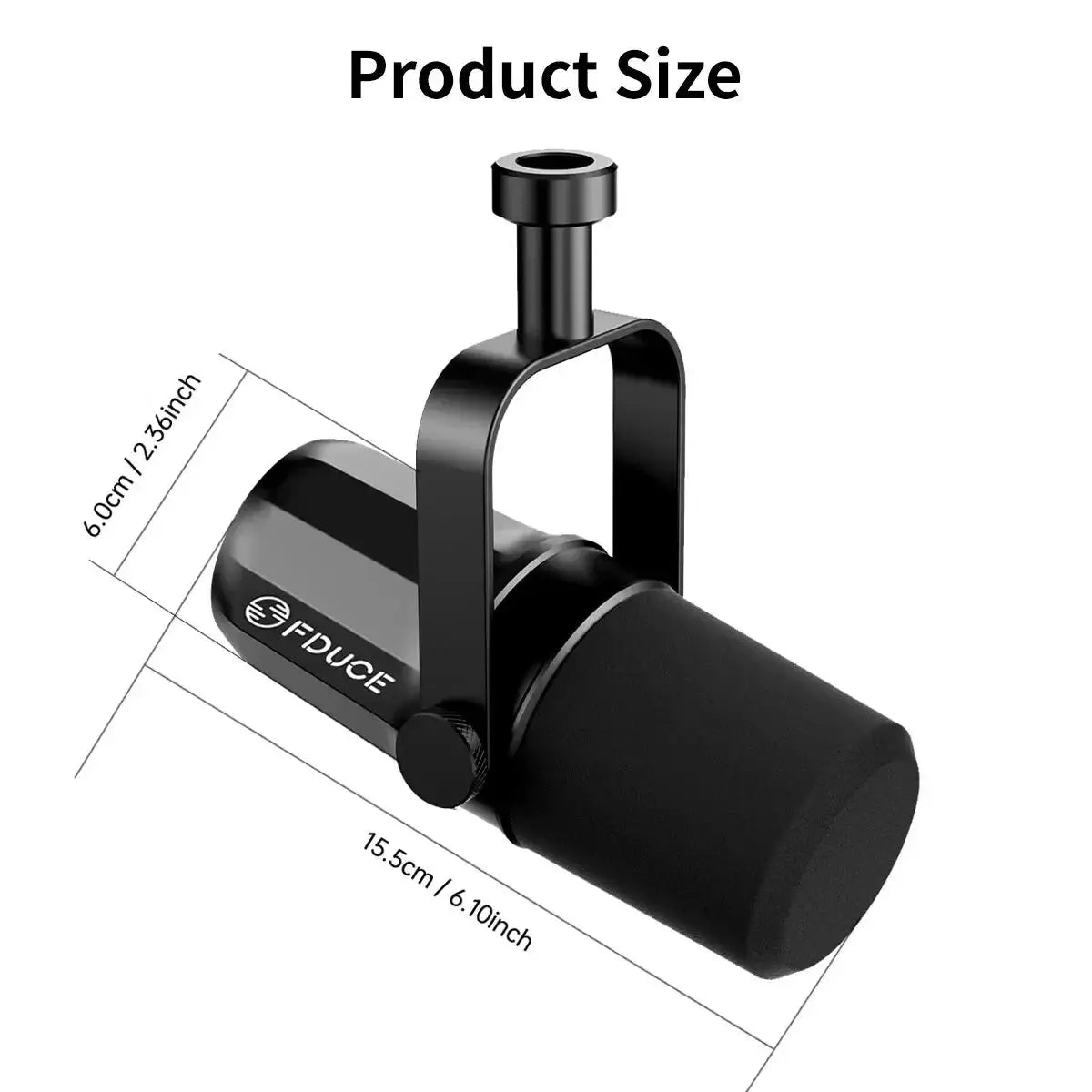 FDUCE Dynamic Microphone SL40X SL40 Metal Headset Output