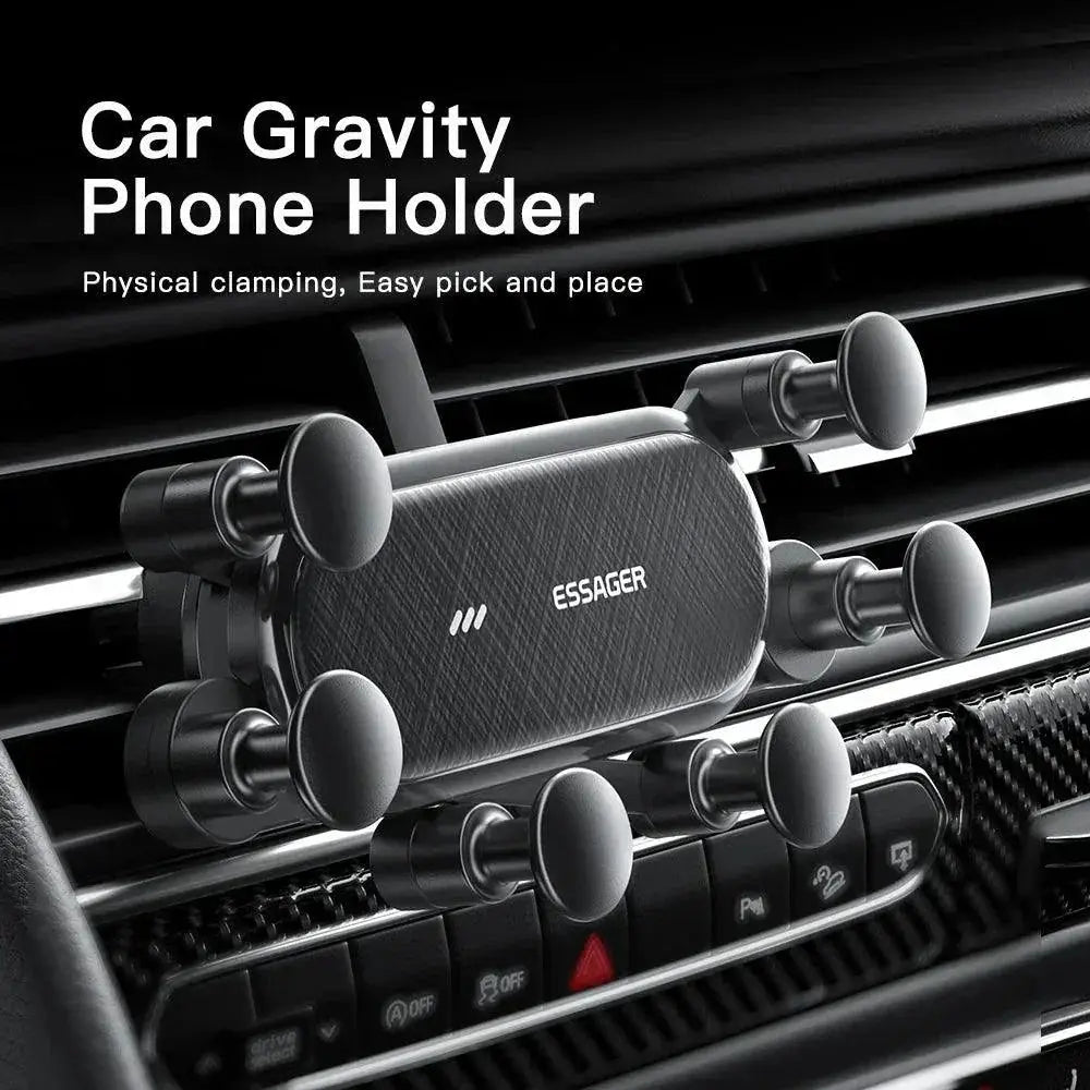 Essager Car Phone Holder Secure Vent Mount For iPhone GPS