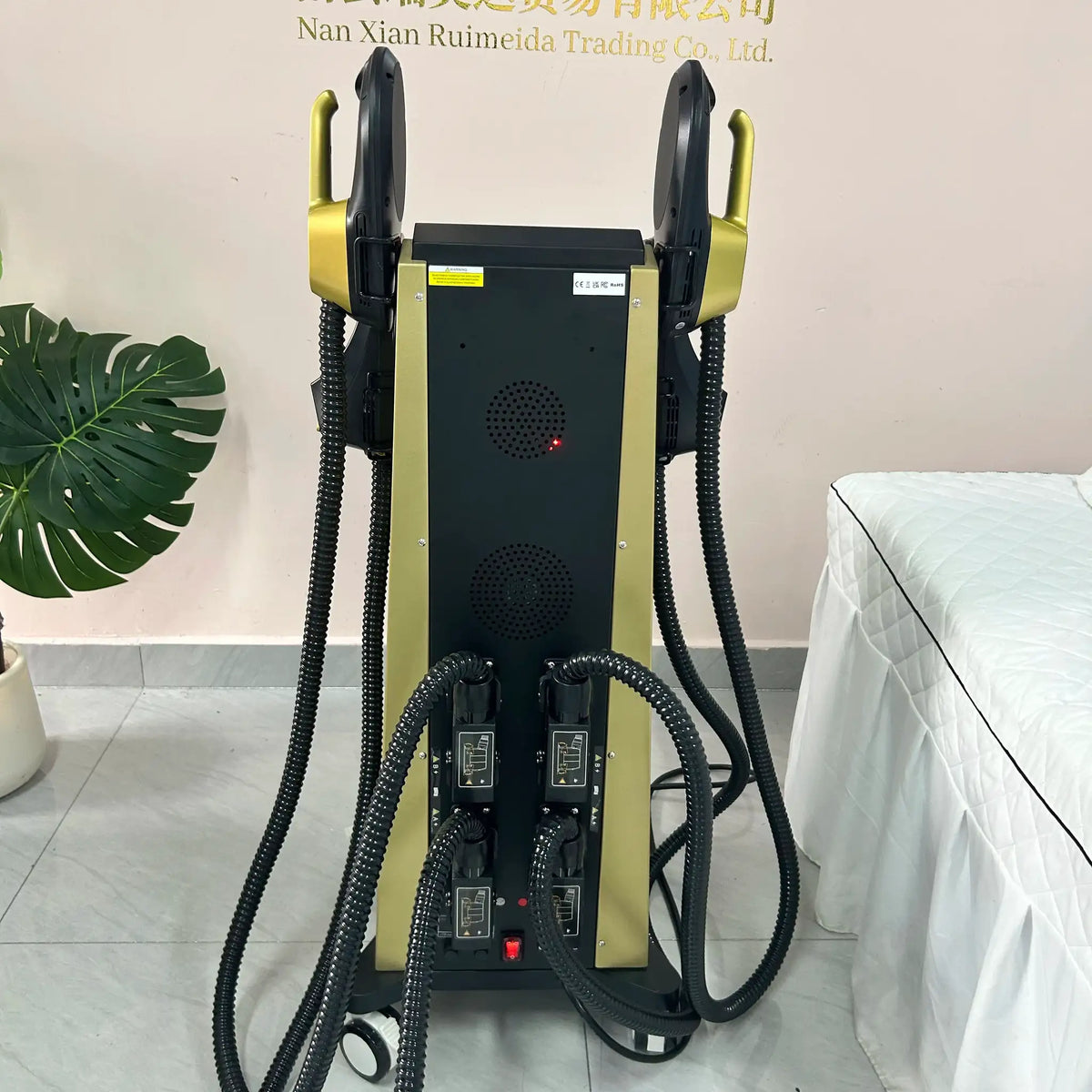 EMS Body Sculpting Machine Fat Burning Body Contouring For Home Personal Use With RF MYOSLIM Muscle Toning Improve Body Shape