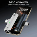 Usb C To 3.5mm Dual Port Audio Adapter