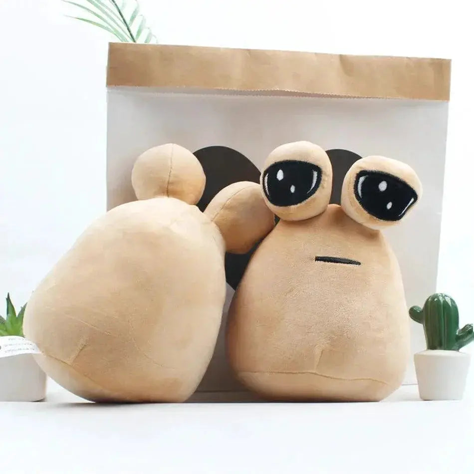 Alien Pou Plush Doll 22cm Cute Toy For Kids Soft Cuddly
