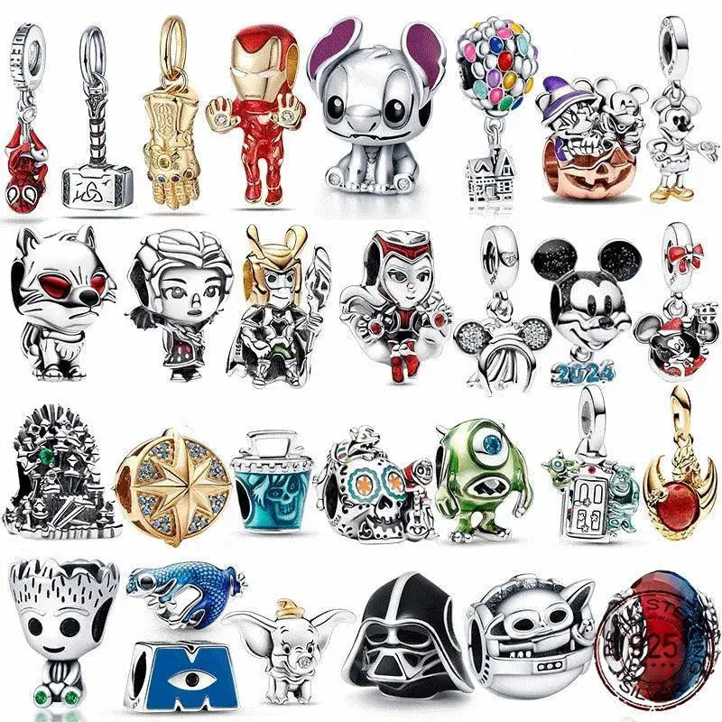 Marvel Star Wars Galactic Beads Pandora DIY Bracelet Jewelry