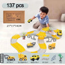 Children Electric Track Toy Car Set For Creative Play Fun