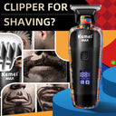 Digital Barber Clipper with Reciprocating Action Design
