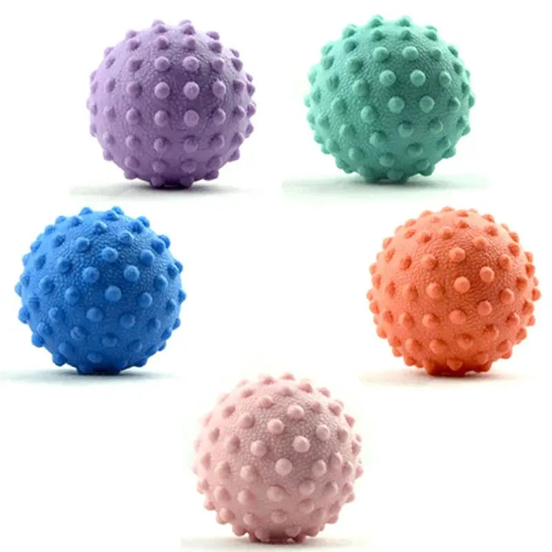 Durable TPE Spiky Massage Ball Trigger Point Sport Fitness Hand Foot Pain Relief Plantar Fasciitis Reliever Hedgehog 4.5cm Balls