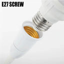 E27 Plug In Lamp Base - Convenient Safety Switch