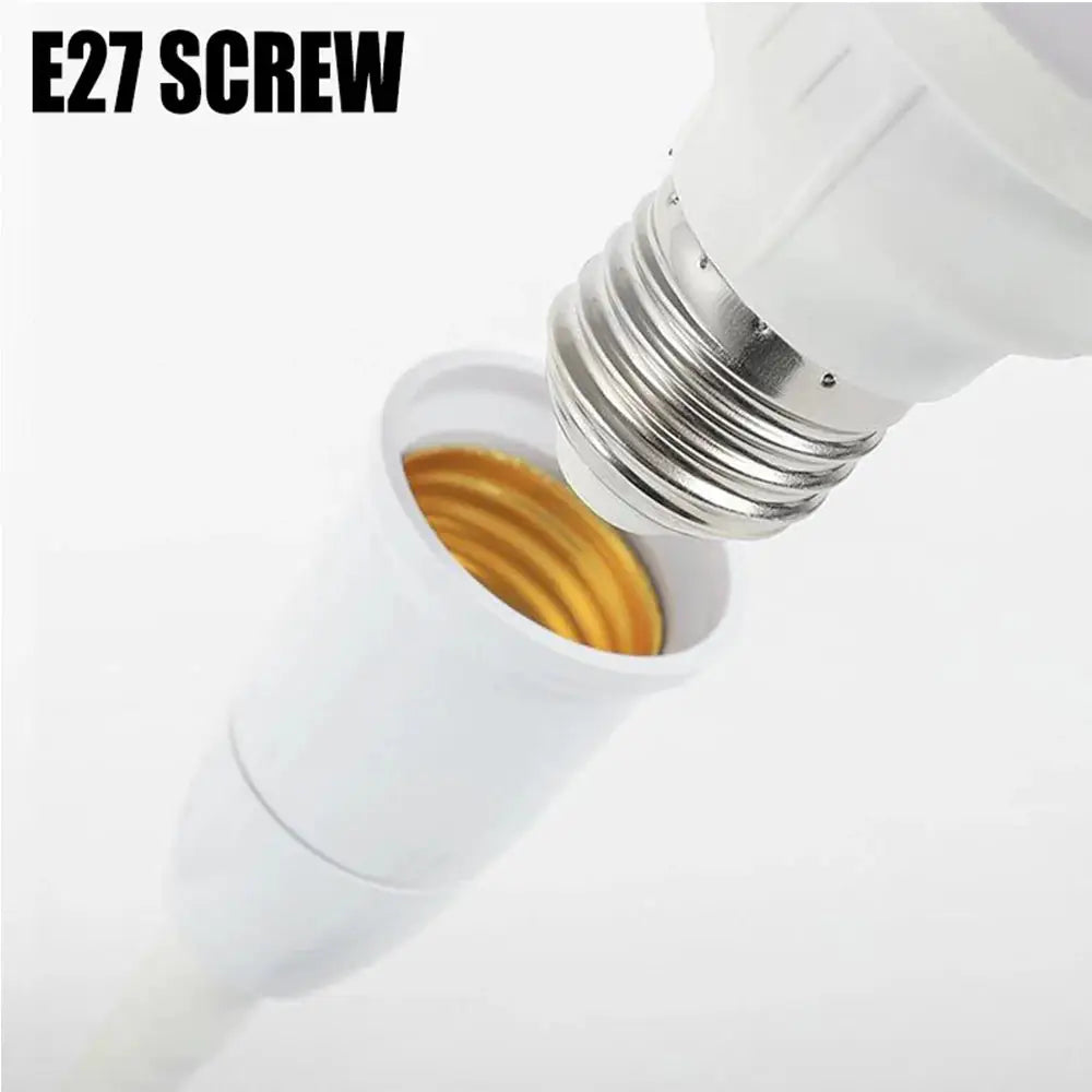 Direct Plug-in Rotary Lamp Head E27 Socket Lamp Converter with Switch EU US Plug Lamp Holder LED Table Lamp Led Base Lamp Base