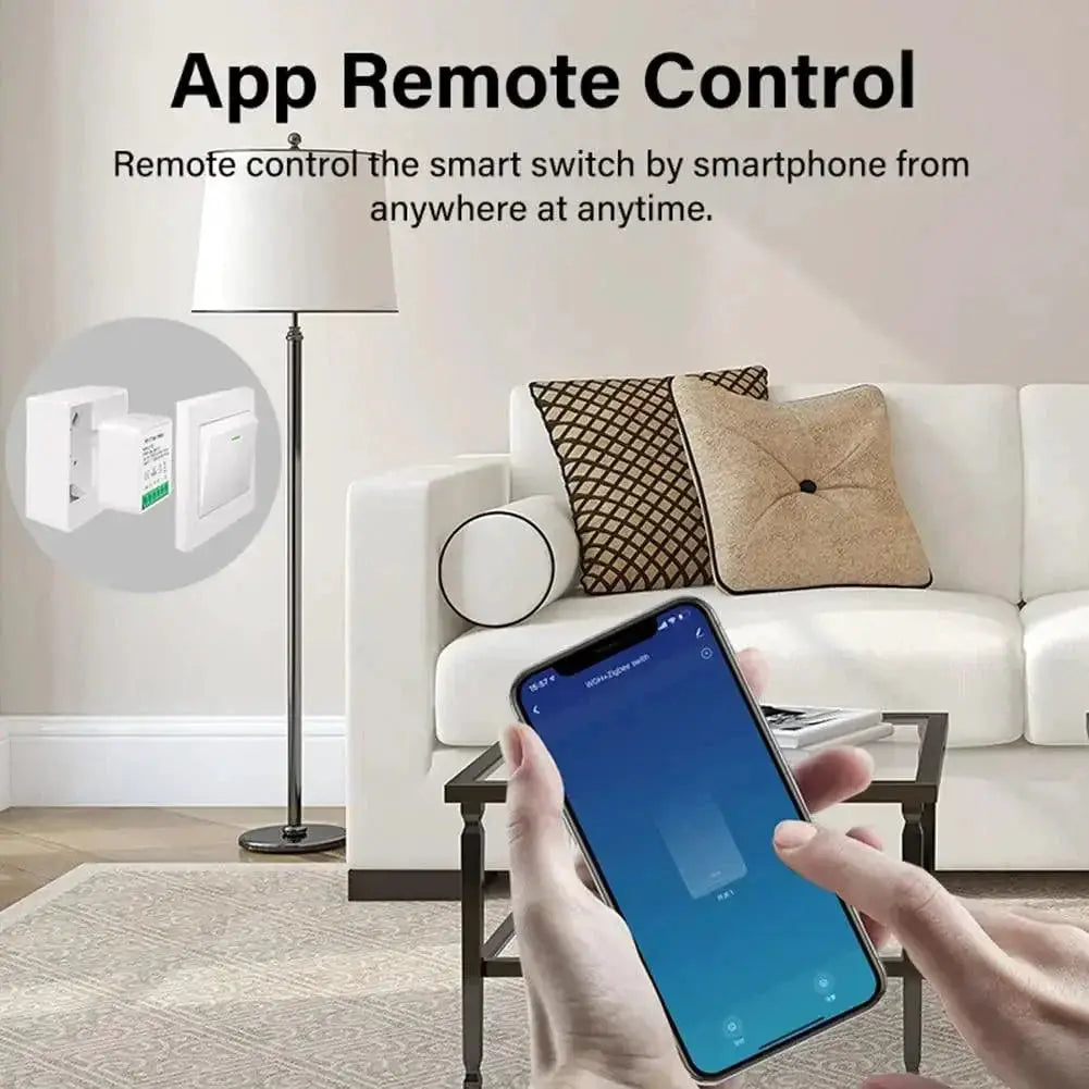 16A WiFi Smart Switch With Energy Monitor And Voice Control