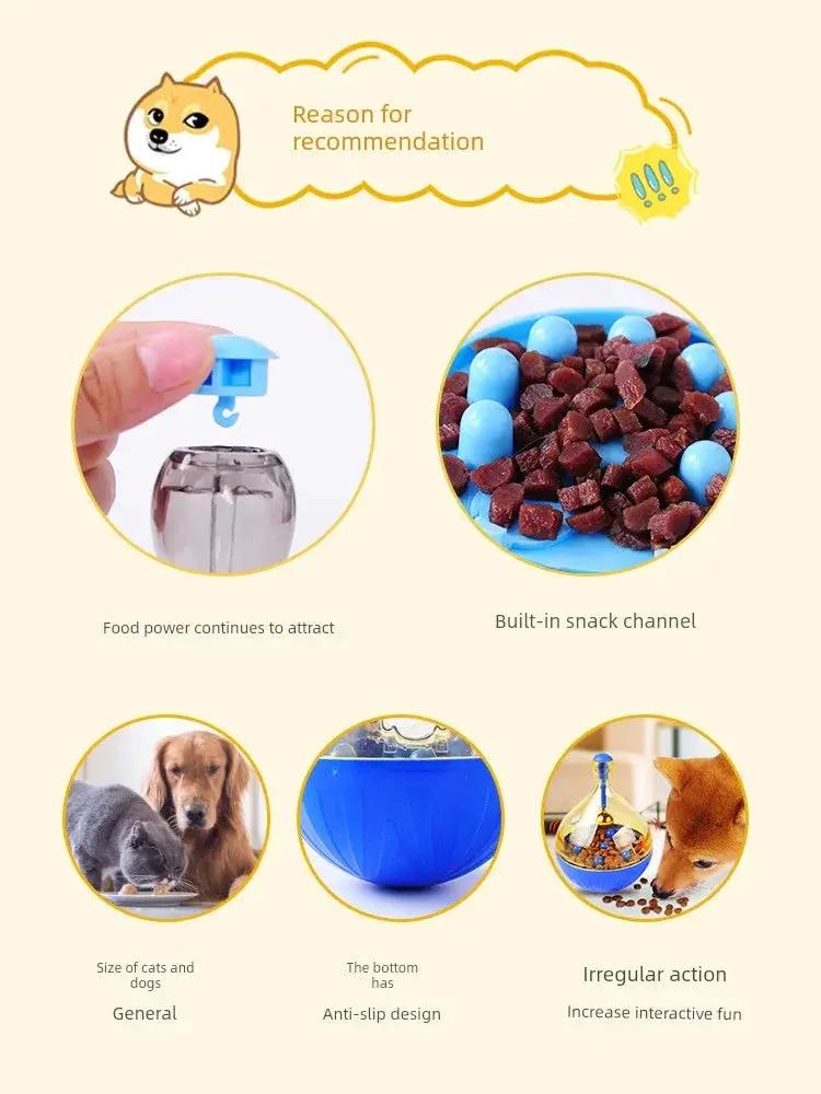 Dog Dental Relief Food Feeder for Stuffy Molars Comfort
