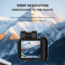 Y4000 Mini Keychain Camera 1080P HD With Screen Video Recorder