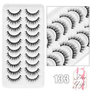 Glamorous 3D Mink False Eyelashes Bundle for Every Occasion