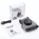 Electric Ankle Heated Vibration Massager 3 Mode 4 Level Hot Compress Timer Massage Support Ankle Brace Fascia Muscle Relax Care