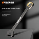 GREENER Adjustable Torque Ratchet Spanner for Repairs Tool