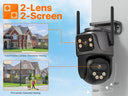 Outdoor Security Camera with 3 Views