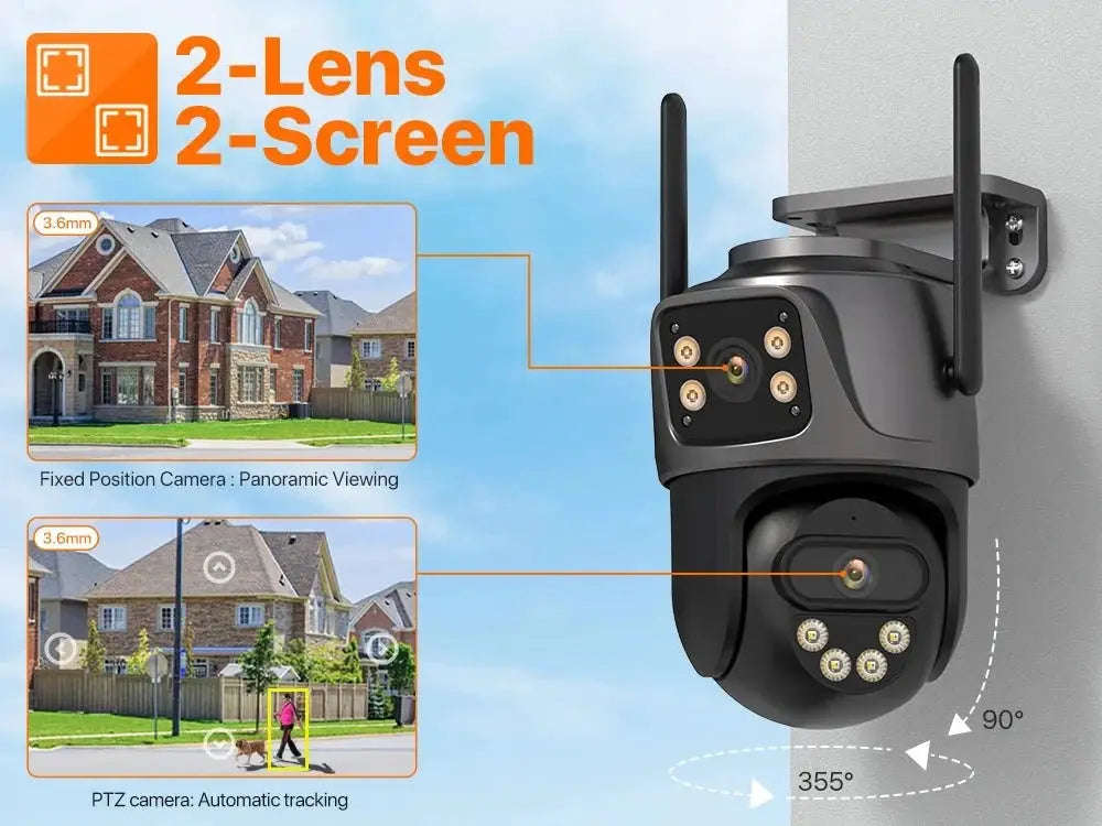 Outdoor Security Camera with Views — product view 12