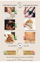 14K Gold Filled Garnet Hoop Earrings Handmade Gemstone Jewelry Boho