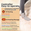 Red Light Ankle and Dorsum Heating Sleeve with Vibration Massage Function Relieves Foot Joint Pain and Fatigue Massage
