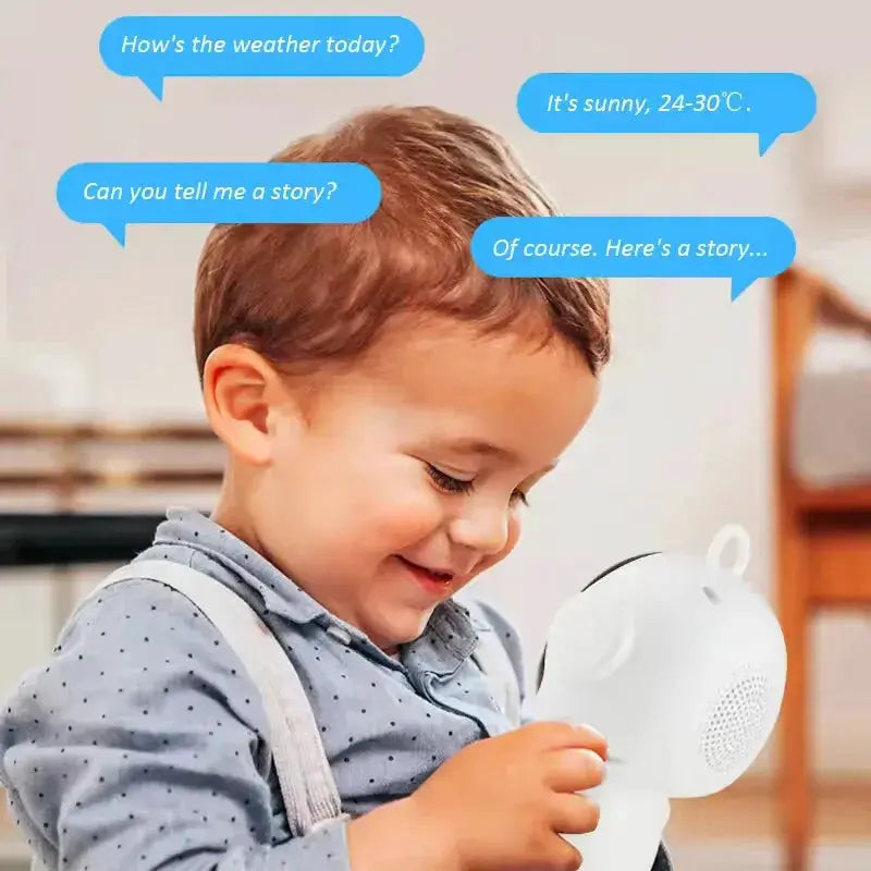 Smart AI Turkish Language Robot Kids WiFi Learning Toy With Speech Recognition