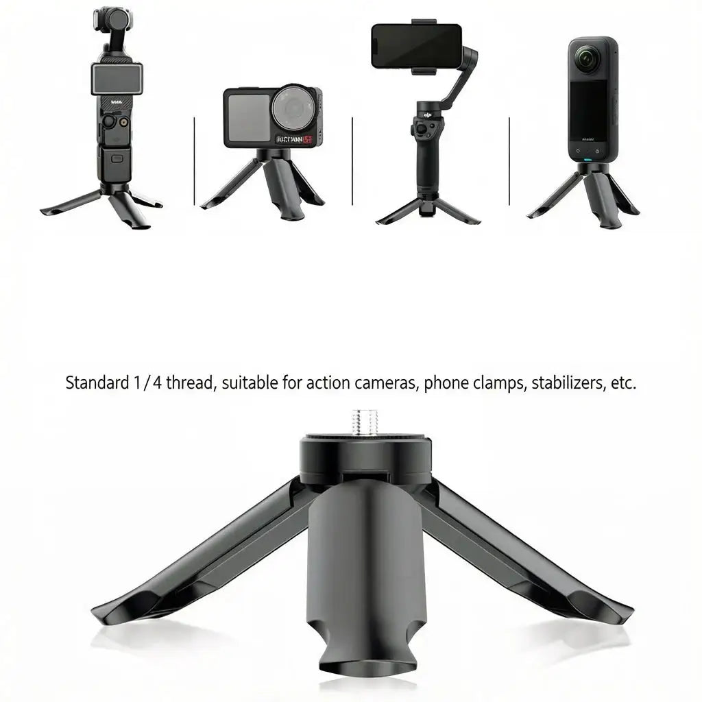 Mini Tripod Desktop Stand Stabilizer Holder for DJI OSMO Pocket 4 Pocket 3 Camera Holder Accessories For DJI Pocket4 Pocket3