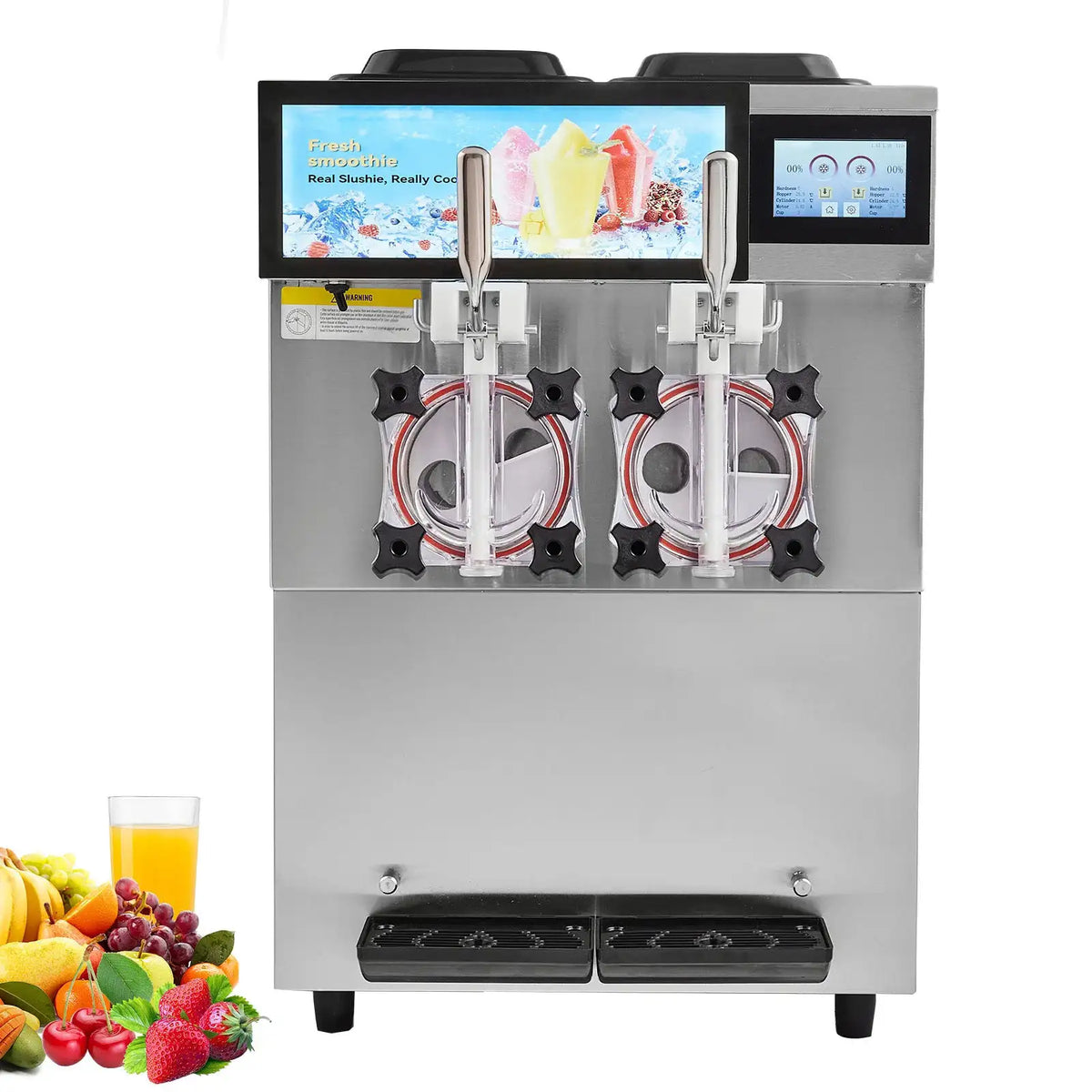 SucceBuy Commercial Slushy Machine Singal or Double Tanks Cool — product view 1