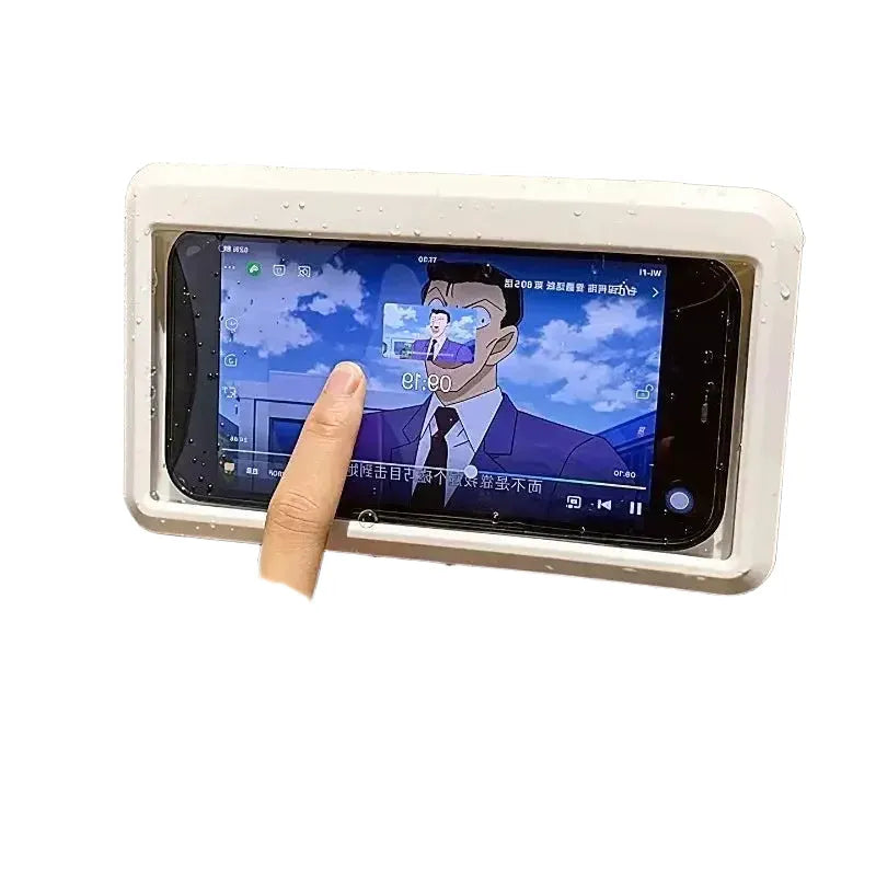 Shower Phone Holder - TouchSafe Waterproof Mount — product view 1