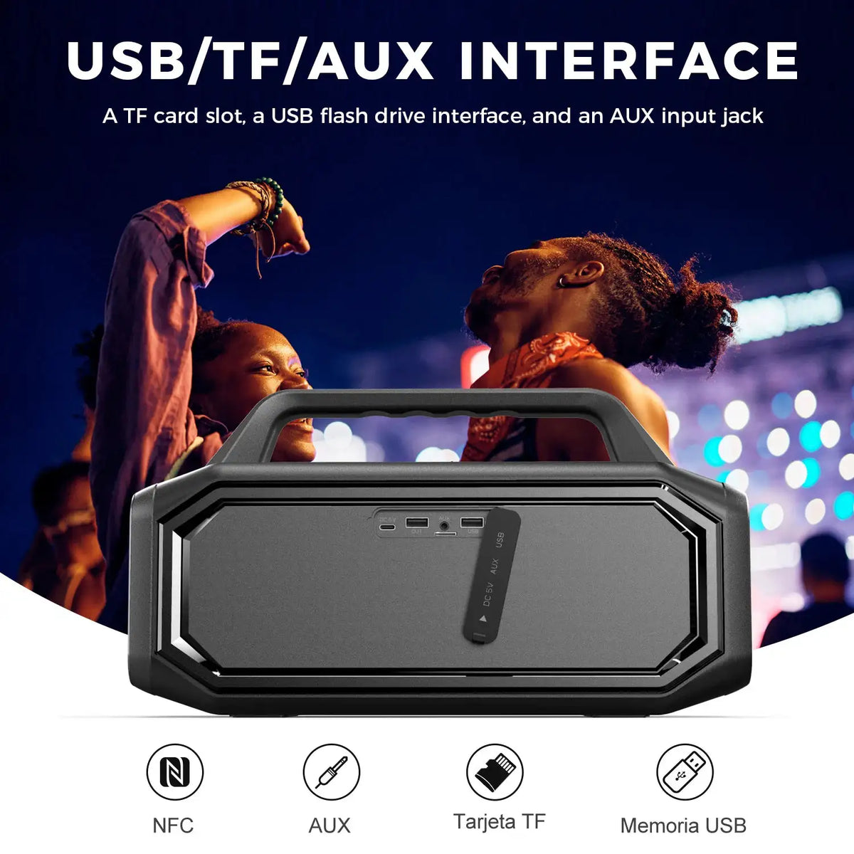 W-KING Bluetooth Speaker Style OLKKN — product image 7