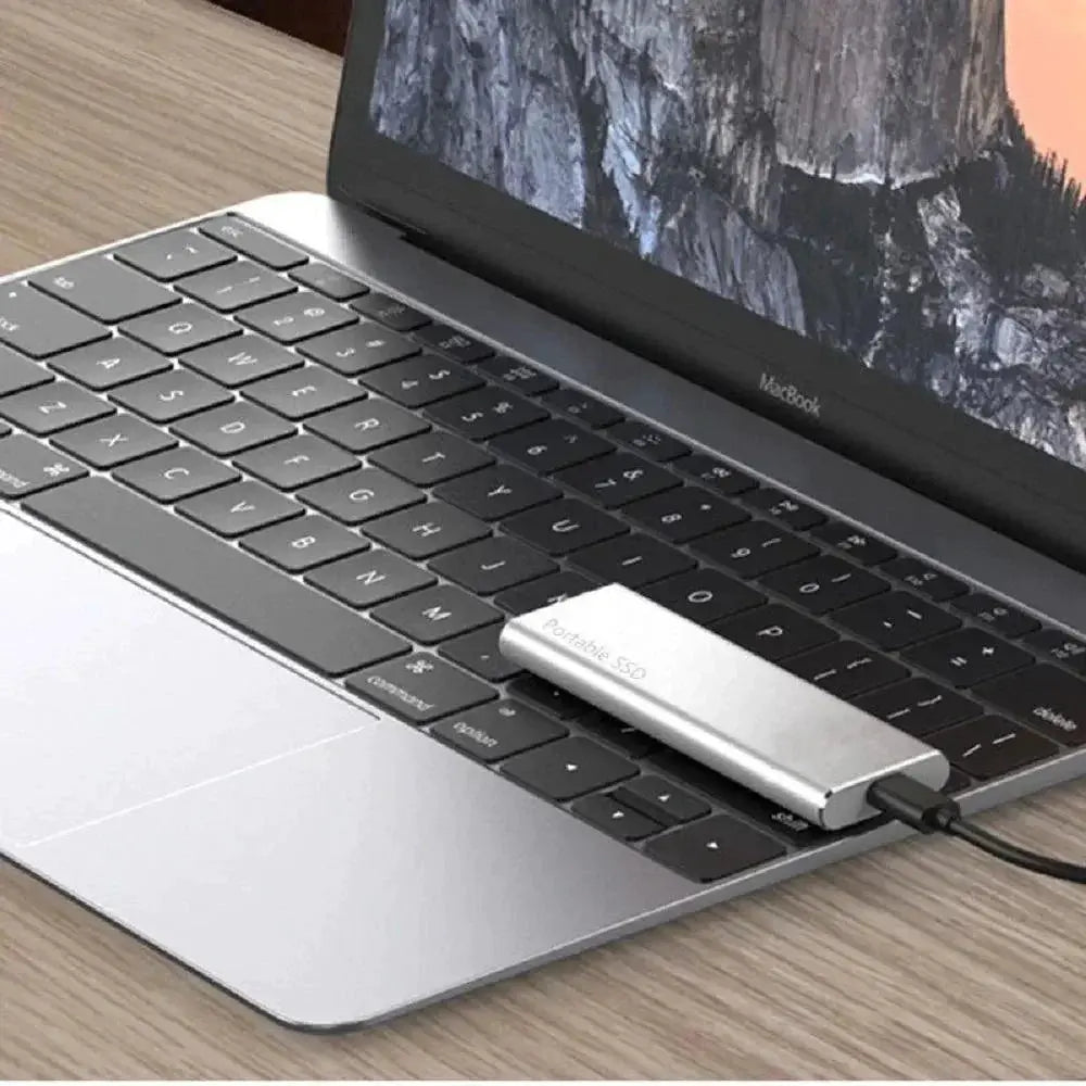 Portable SSD External Hard Drive Fast Storage For Laptop Mac