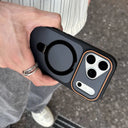 Shockproof Matte Kickstand MagSafe iPhone Case