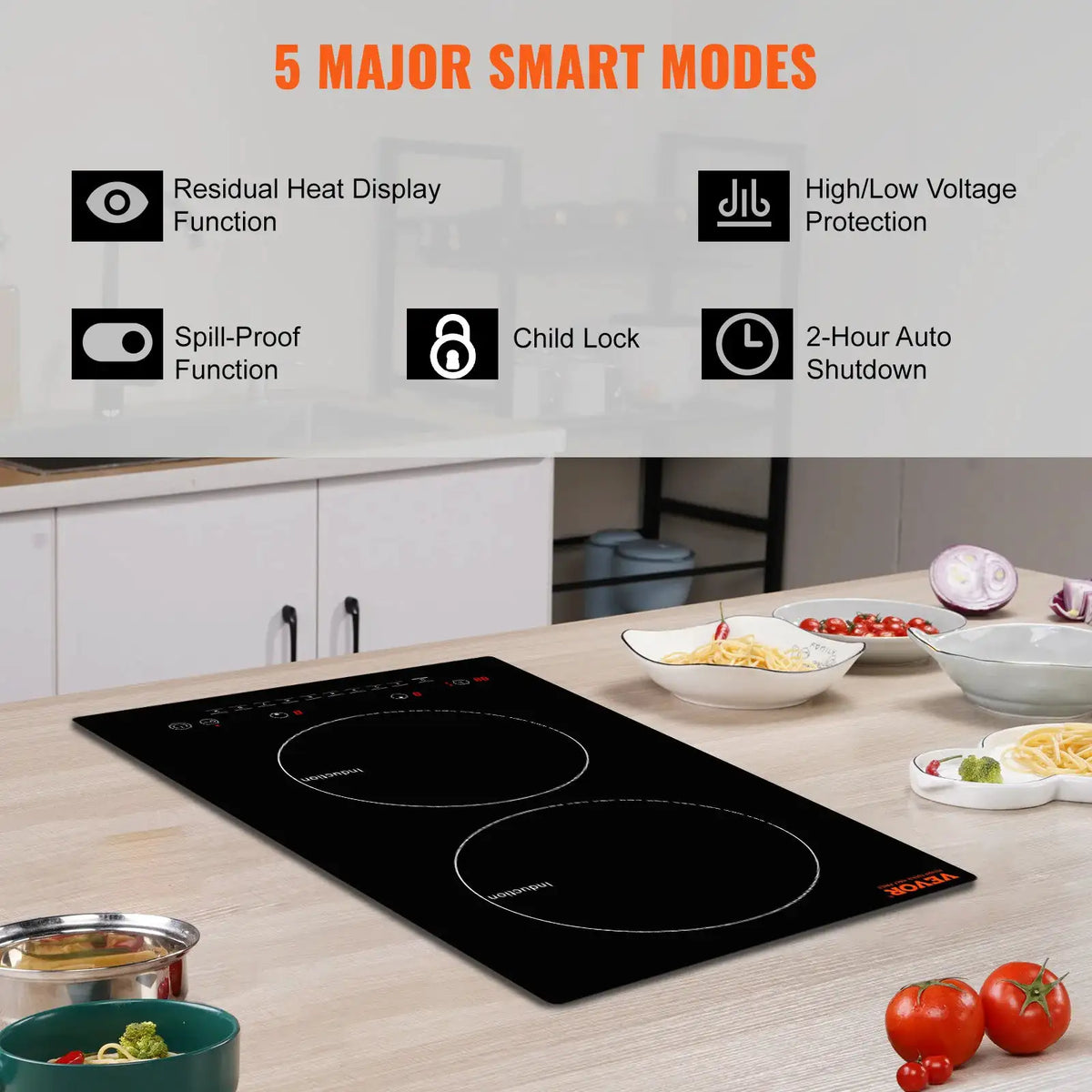SucceBuy Burners Electric Induction Cooktop Stove Hob — product view 5