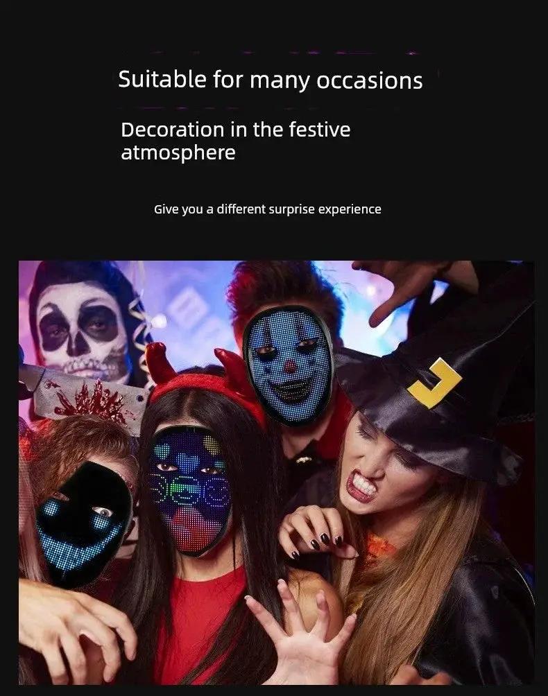 Programmable LED Mask for Festival Goers — product view 13