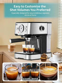 Espresso Machine Pump Pressure, Cappuccino Coffee Maker