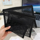 Nylon Cosmetics Bag - Secure Zip Travel Organizer
